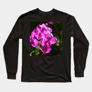 Purple Orchid Long Sleeve T-Shirt